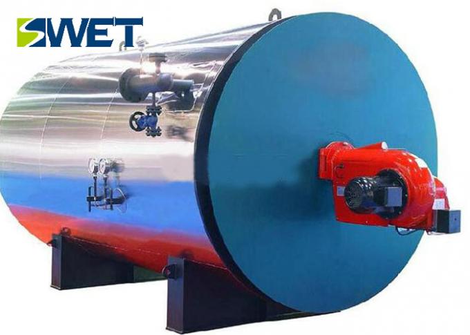 Caldeira de vapor industrial do tubo de fogo 1000kg/hr 2000kg/h 3000kg/h para a indústria farmacêutica