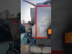 A biomassa totalmente automático ateou fogo à caldeira de vapor horizontal da biomassa da corrente