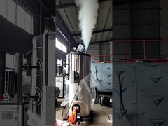 Caldeira de vapor pequena 3.1sqm automático completo do gás natural 700*750*1350mm